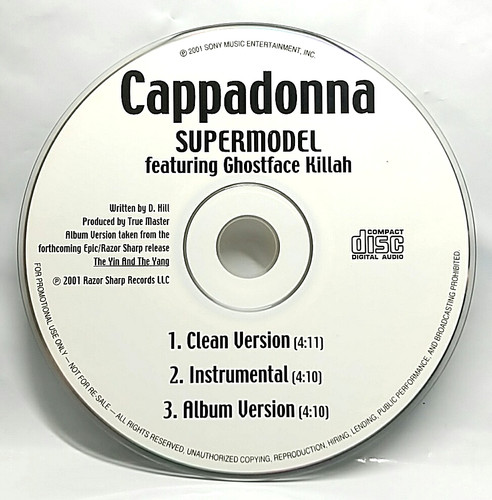 Cappadonna supermodel - -,